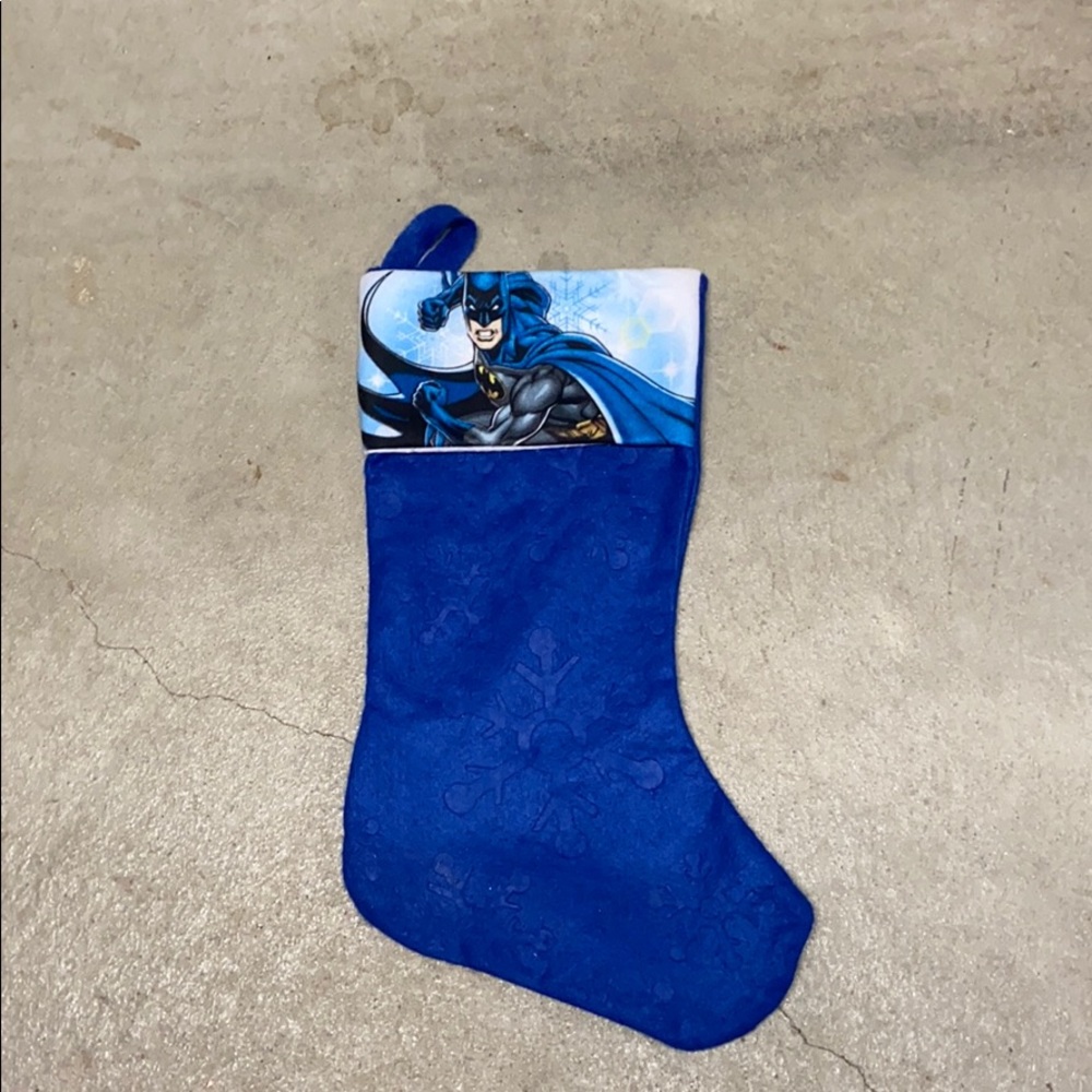 Batman Christmas stocking